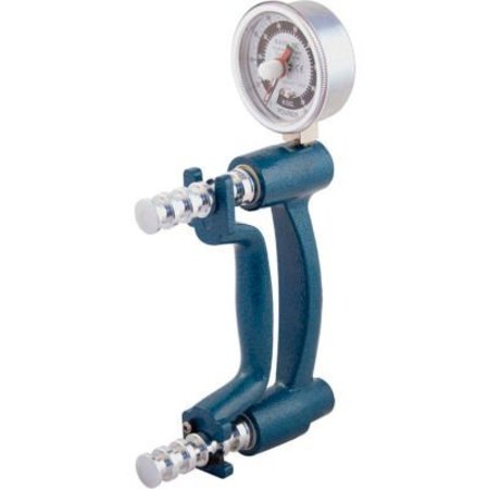 FABRICATION ENTERPRISES Baseline® Standard Hydraulic Hand Dynamometer, 200 lb. Capacity, Blue 12-0240